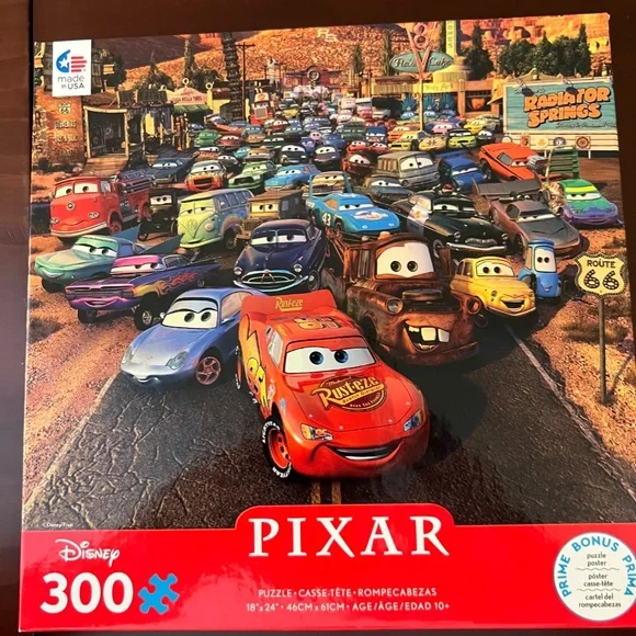 Disney Pixar Bundle - Cars Movie Jigsaw (300 Piece) & Pixar Storybook - Picture 4 of 7